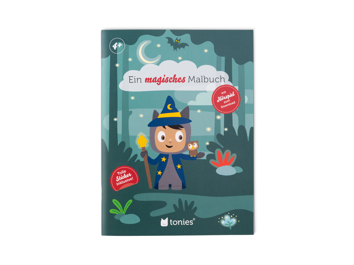 Ein magisches Malbuch - Freundschaftstag im Zauberwald