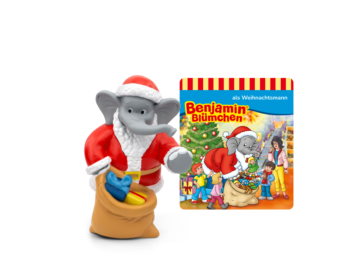 Benjamin als Weihnachtsmann