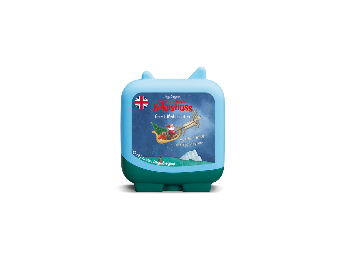 Der kleine Drache Kokosnuss feiert Weihnachten. Englisch lernen mit dem kleinen Drachen Kokosnuss.