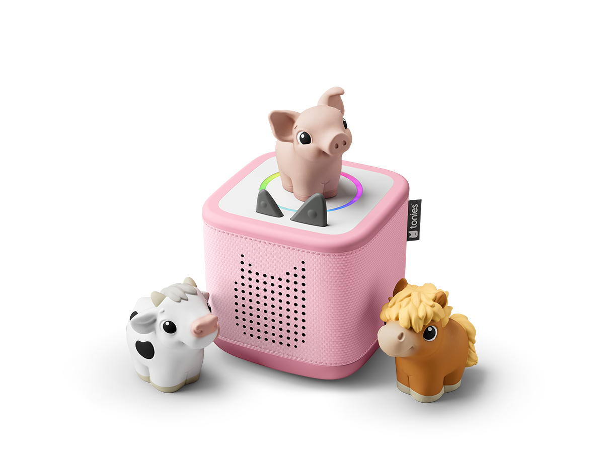 Toniebox 2 Starterset: My First Tonies Bauernhof (Rosa)