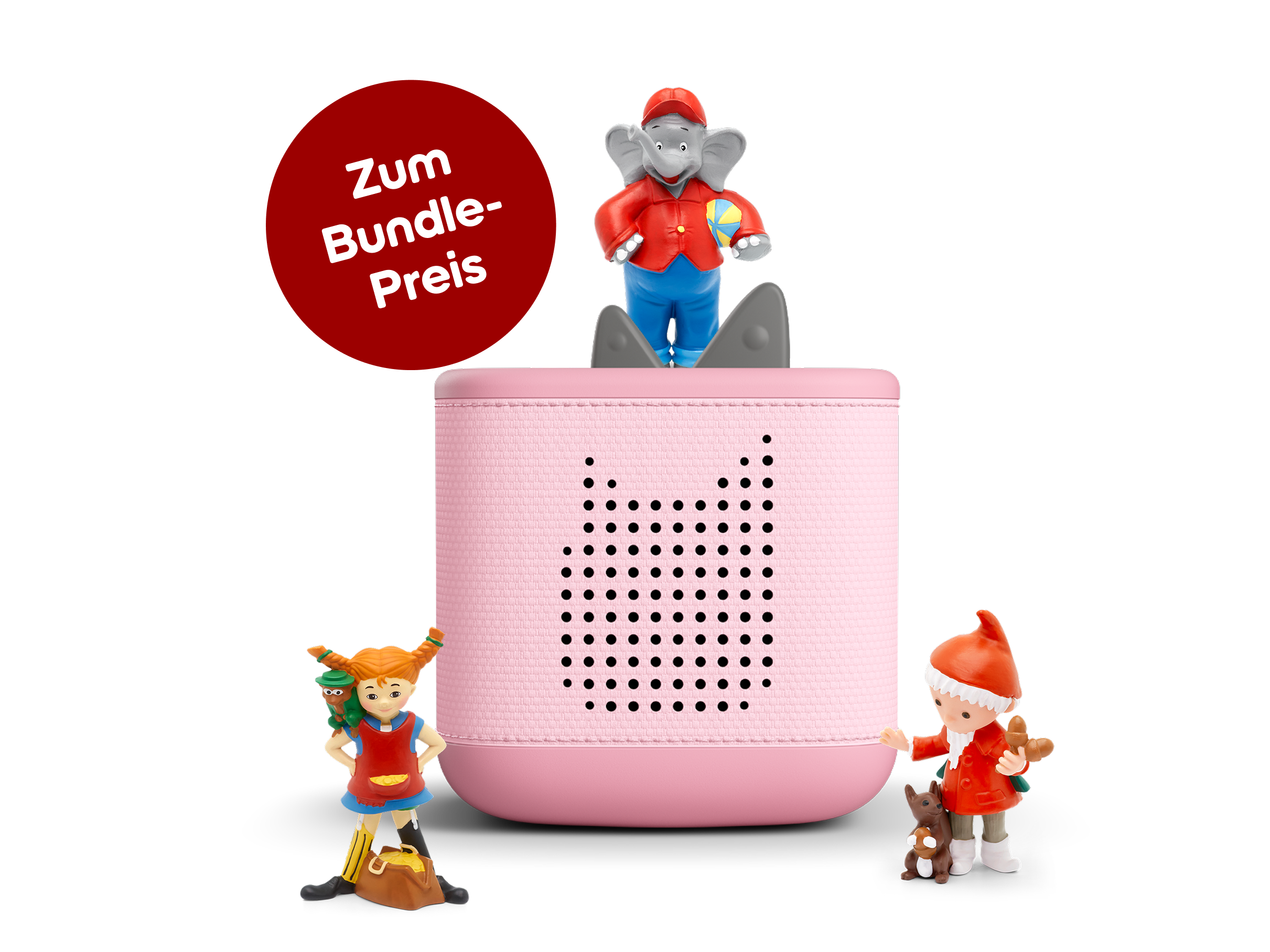 Toniebox 2 Starterset: Kindheitsklassiker (Rosa)