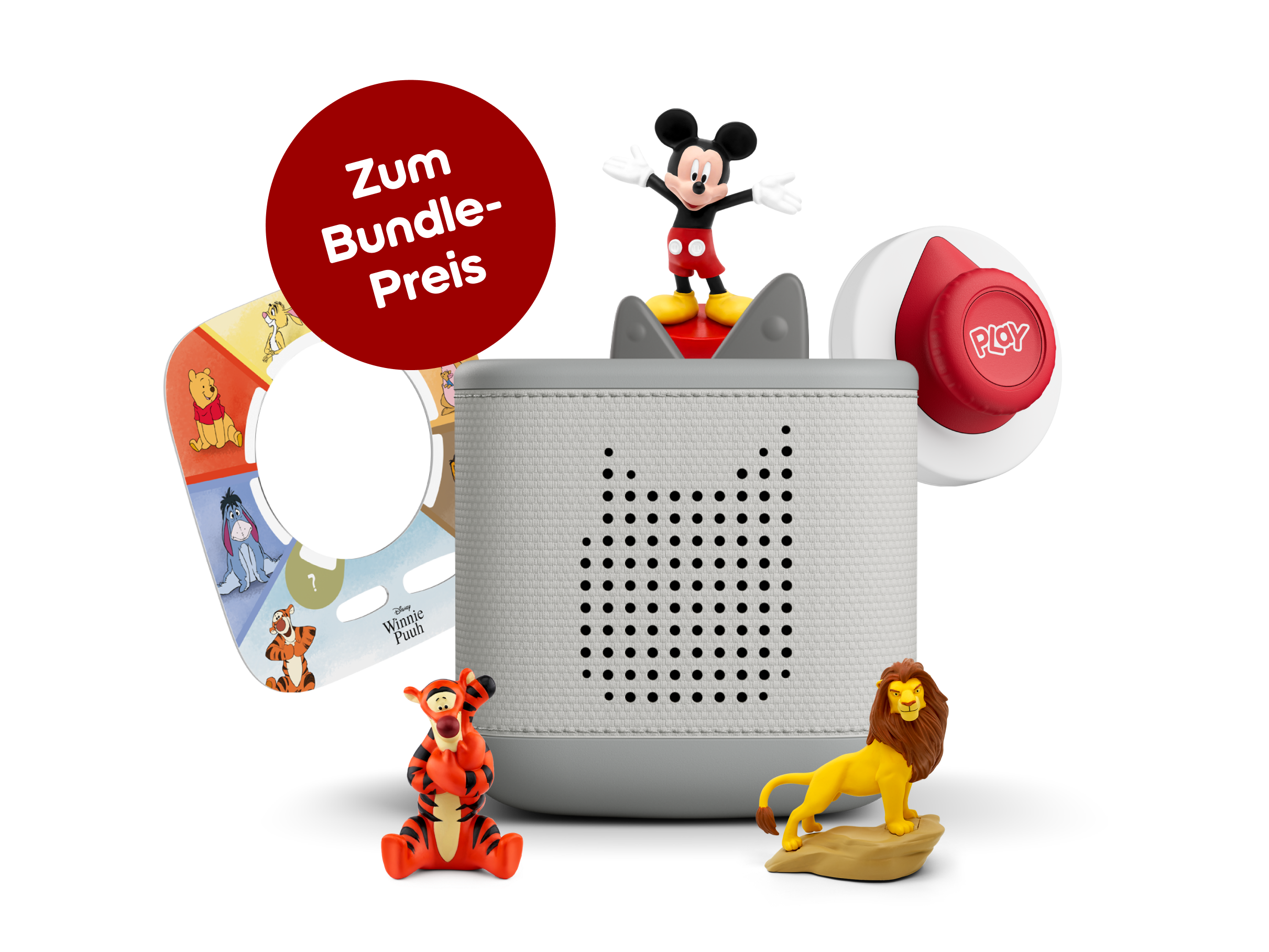 Toniebox 2 Playset: Disney Tigger & Freunde (grau)