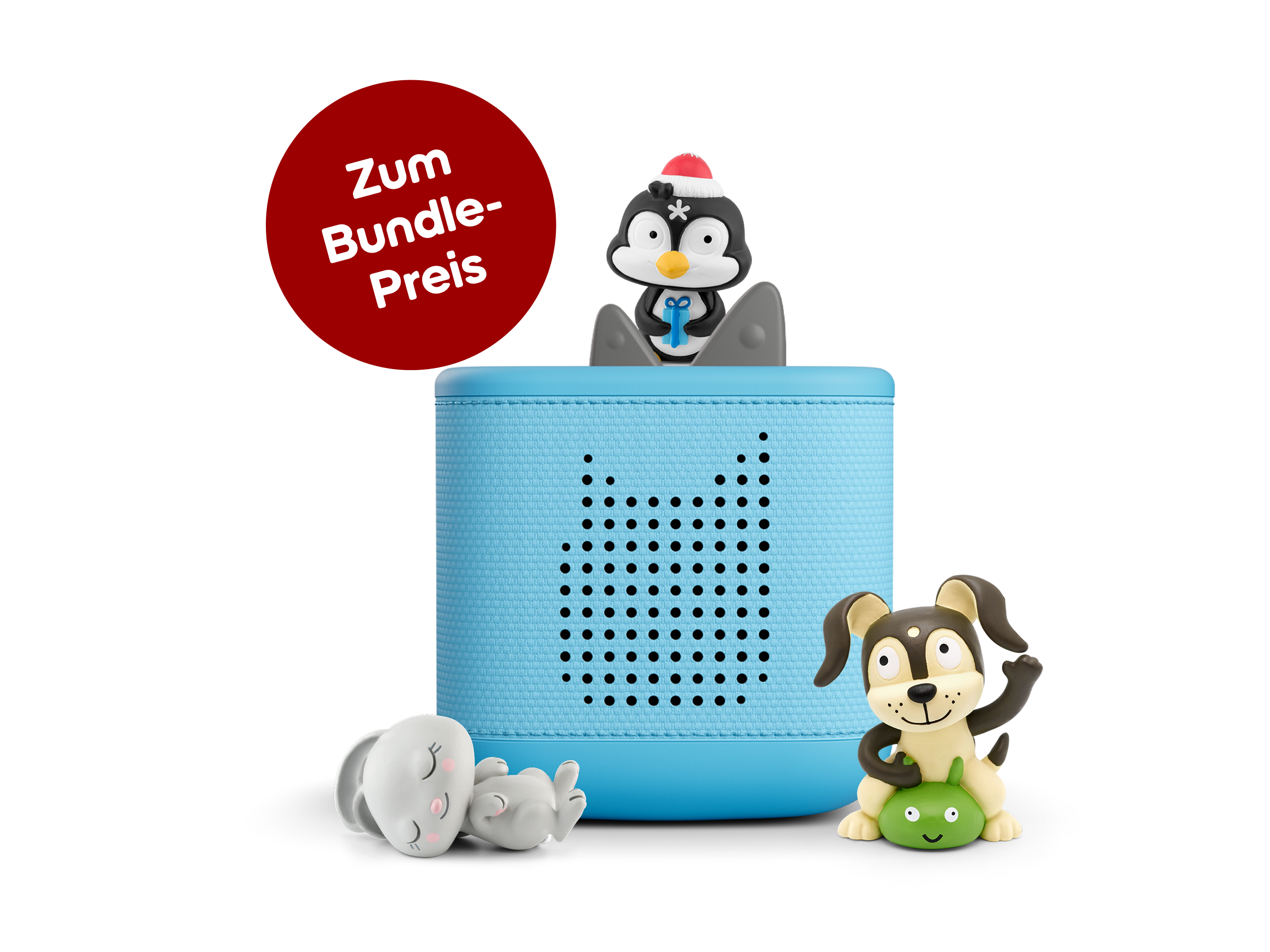 Toniebox 2: Weihnachtliches Starterset für die Kleinsten (blau)