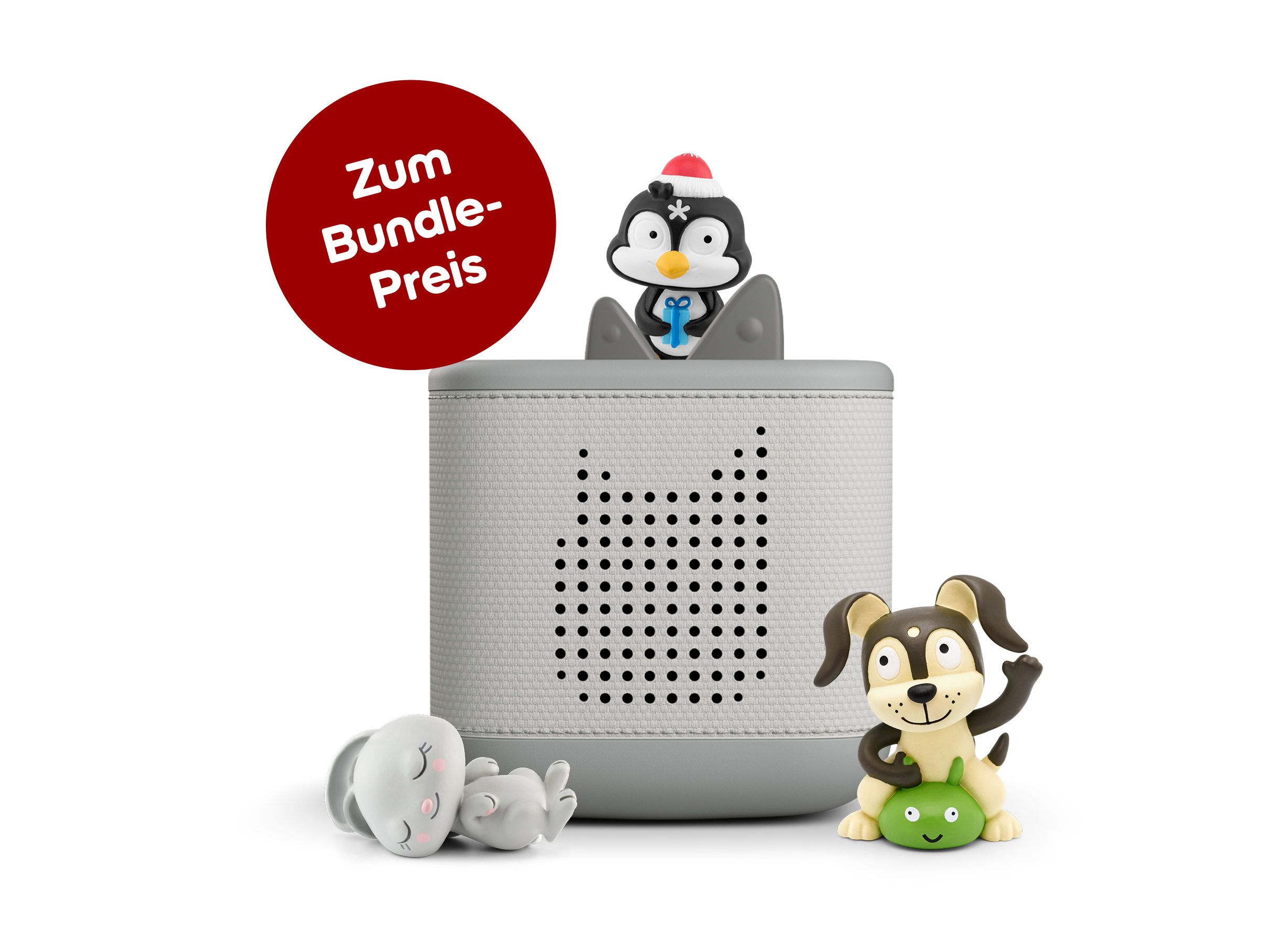 Toniebox 2: Weihnachtliches Starterset für die Kleinsten (grau)