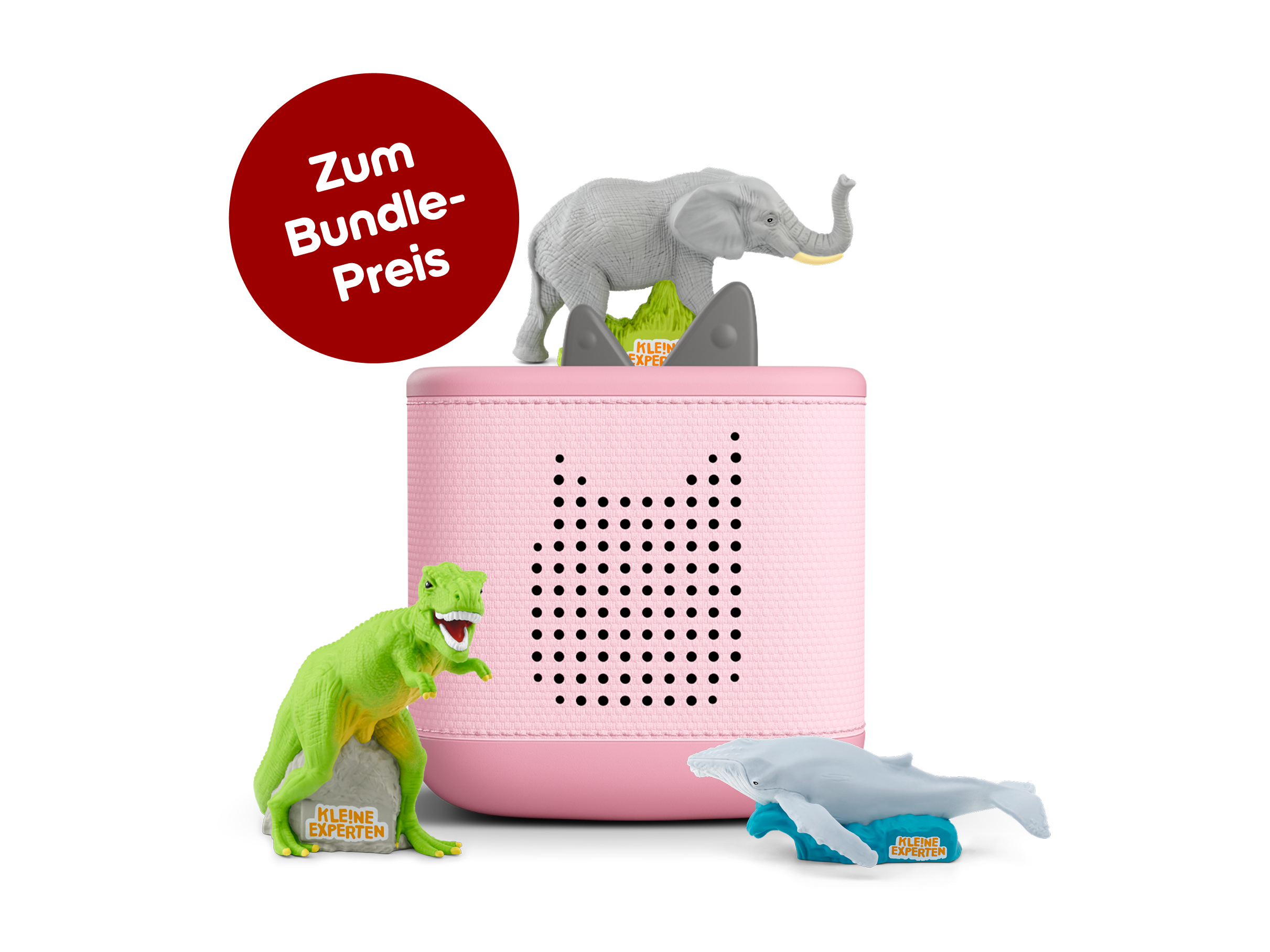 Toniebox 2 Starterset: Kleine Experten (Rosa)