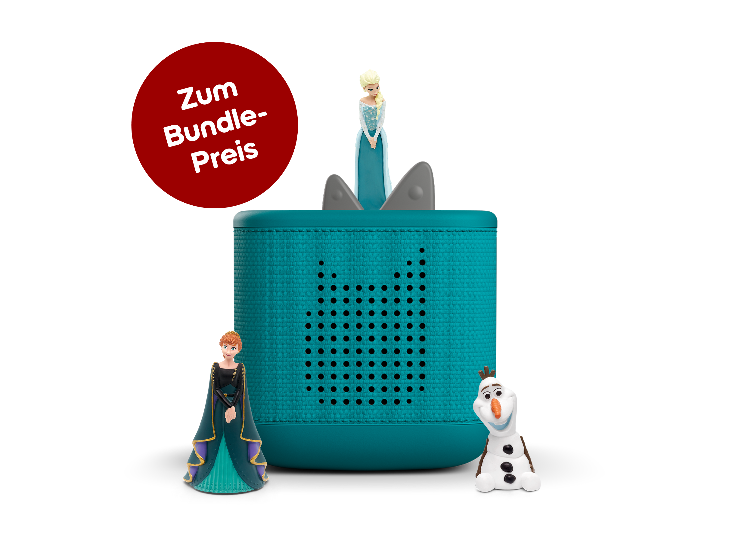 Toniebox 2 Starterset: Disney Die Eiskönigin (Meeresgrün)