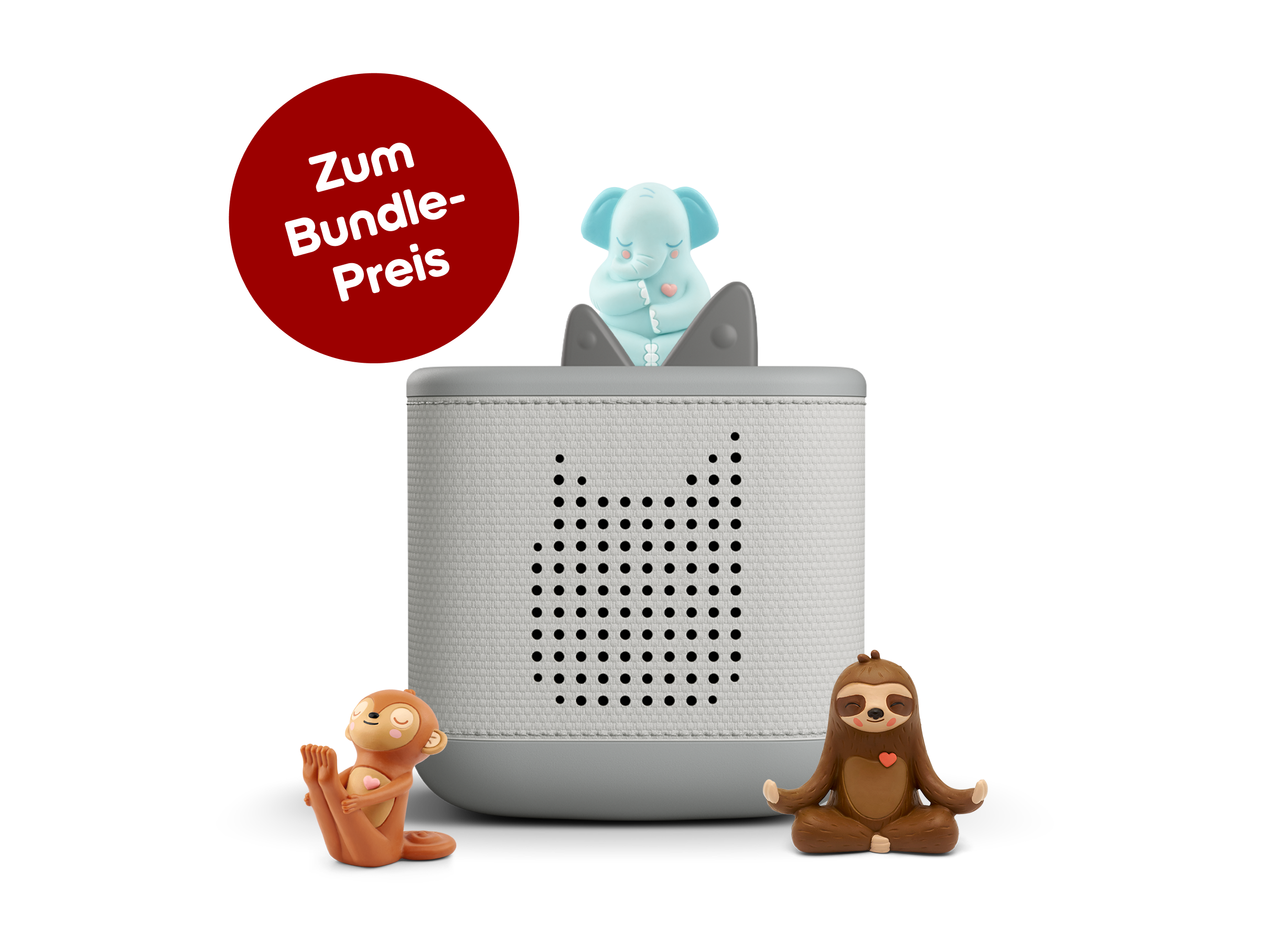 Toniebox 2 Starterset: Entspannung (Grau)