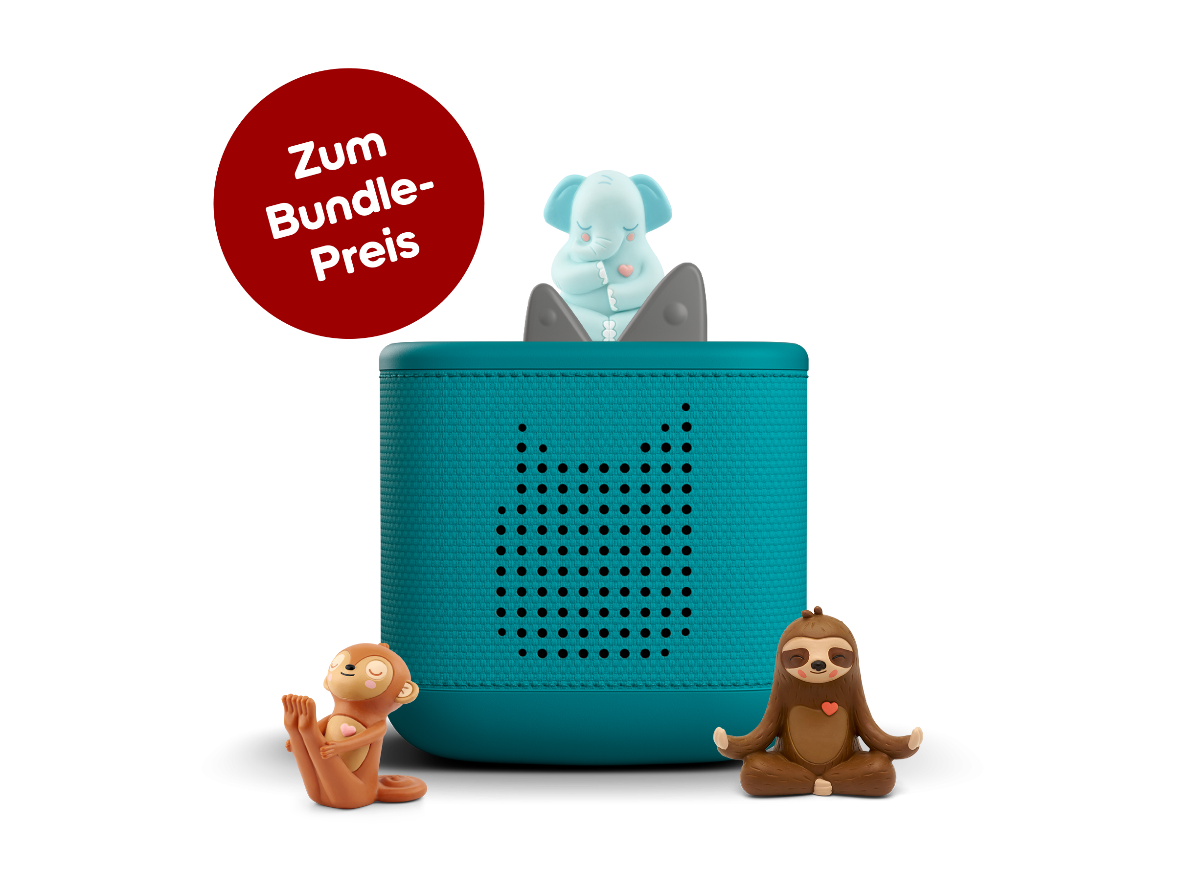 Toniebox 2 Starterset: Entspannung (Meeresgrün)