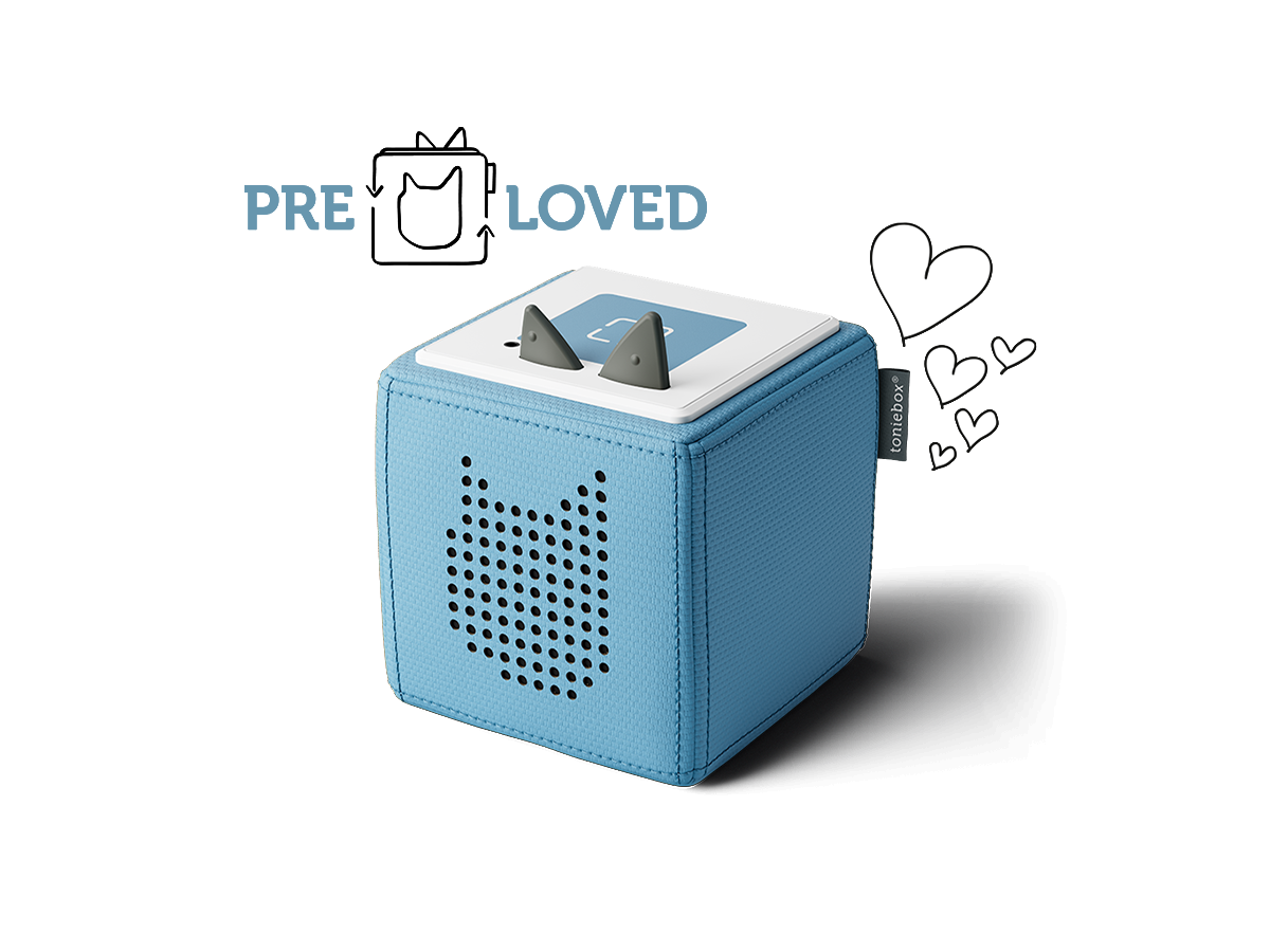 Preloved Toniebox Hellblau (ohne Ladestation & Kreativ-Tonie)