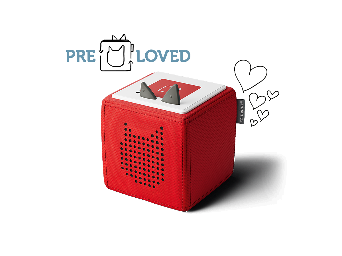 Preloved Toniebox Rot (ohne Ladestation & Kreativ-Tonie)